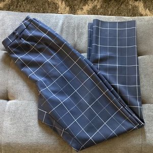 Talora Navy/Grey/Sky Wool Slacks